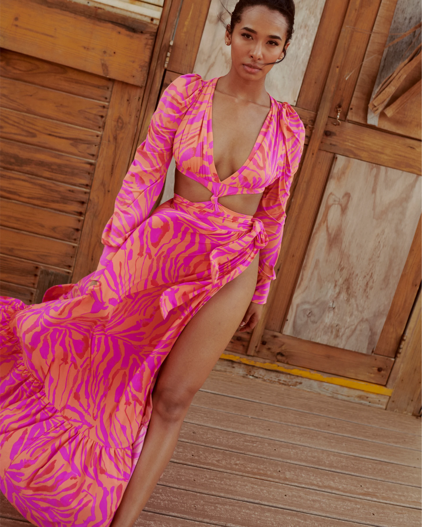 Long Skirt Safari Colors