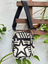 Small White Star Crossbody